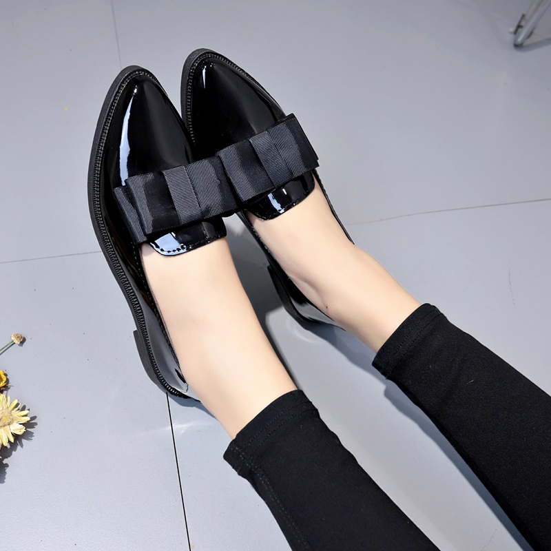 Black/ Wine Red Patent Leather - Women Formal Wear For Office reseña y precio
