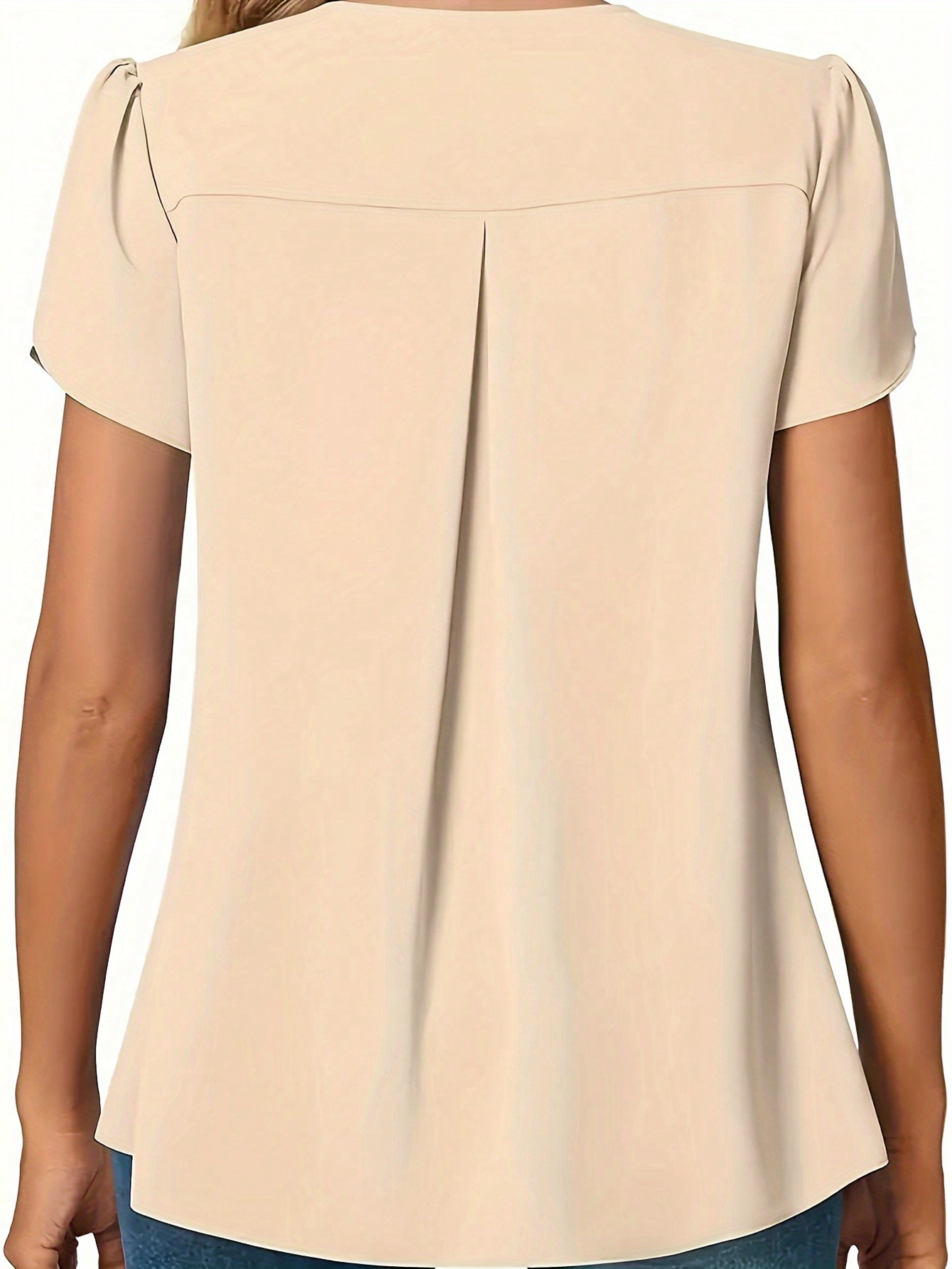 Plus Size 0XL-5XL Women V-neck - Women'S Formal Wear Blouse reseña y precio