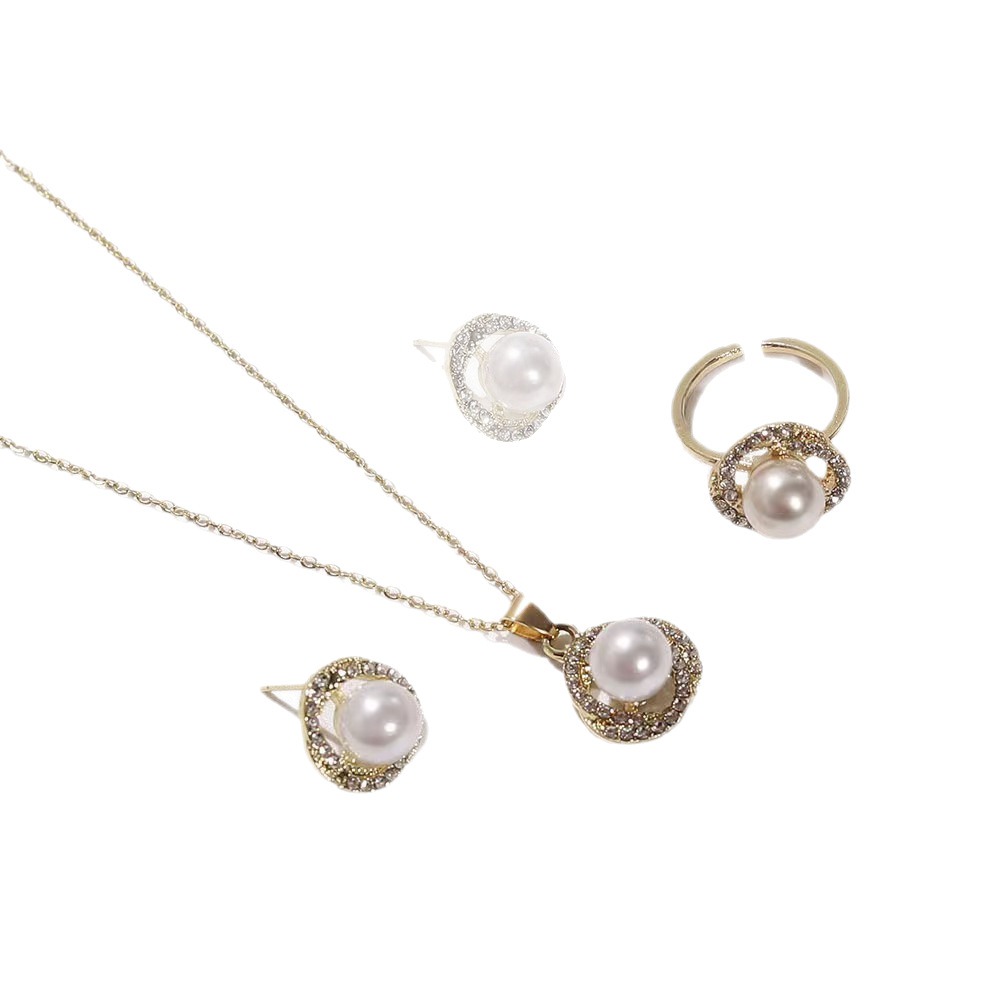 3PCS Elegant Floral Wrapped Pe - Formal Wear Jewelry For Women reseña y precio