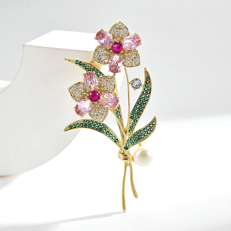 Bridal Bouquet Brooch, Victori - Victorian Women'S Formal Wear reseña y precio