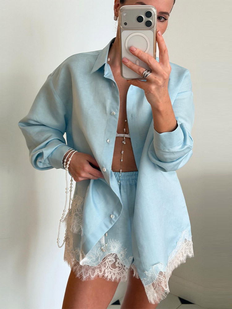 Chic Women Office Shirt Set Ca - Women'S Formal Wear Blouse reseña y precio