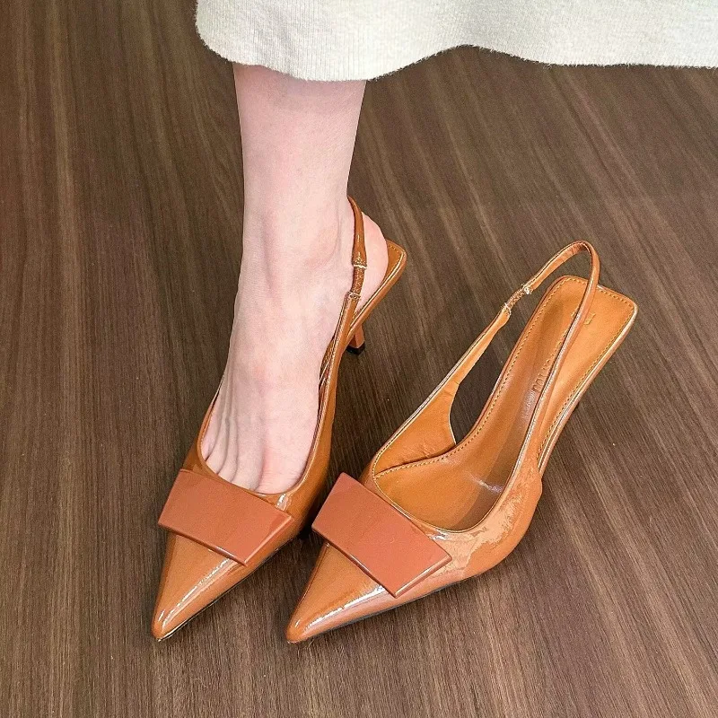 Fashion Square Buckle Pointed  - Women Formal Wear For Office reseña y precio