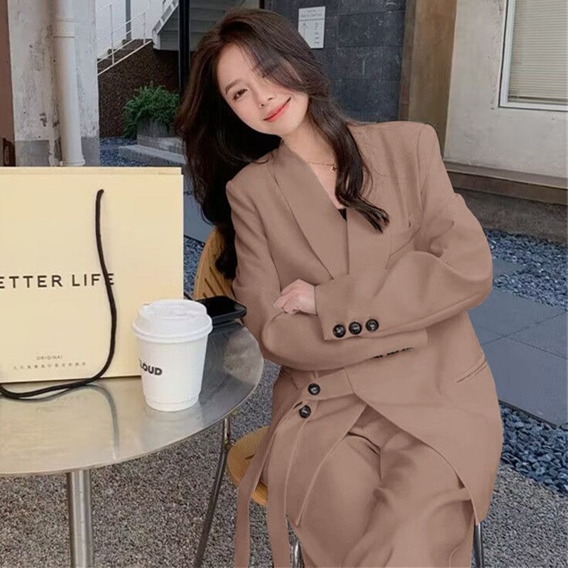 Elegant Womens Suit Trousers S - Women Formal Wear For Plus Size reseña y precio