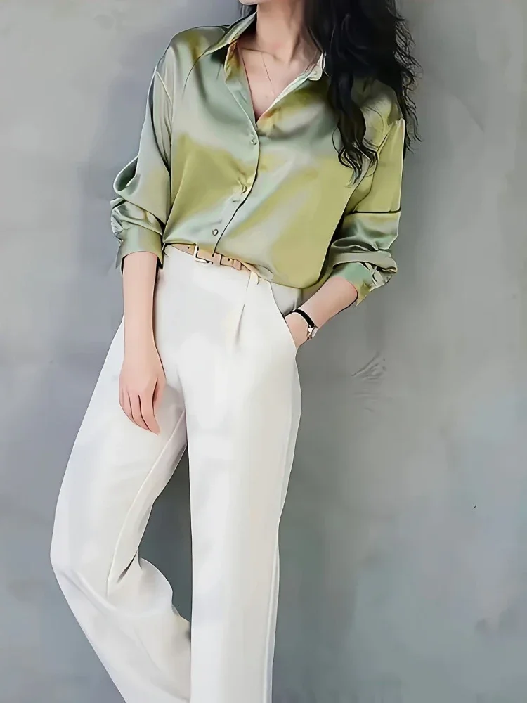 Plus Size Shirts 2025 Loose Ca - Women'S Formal Wear Blouse reseña y precio