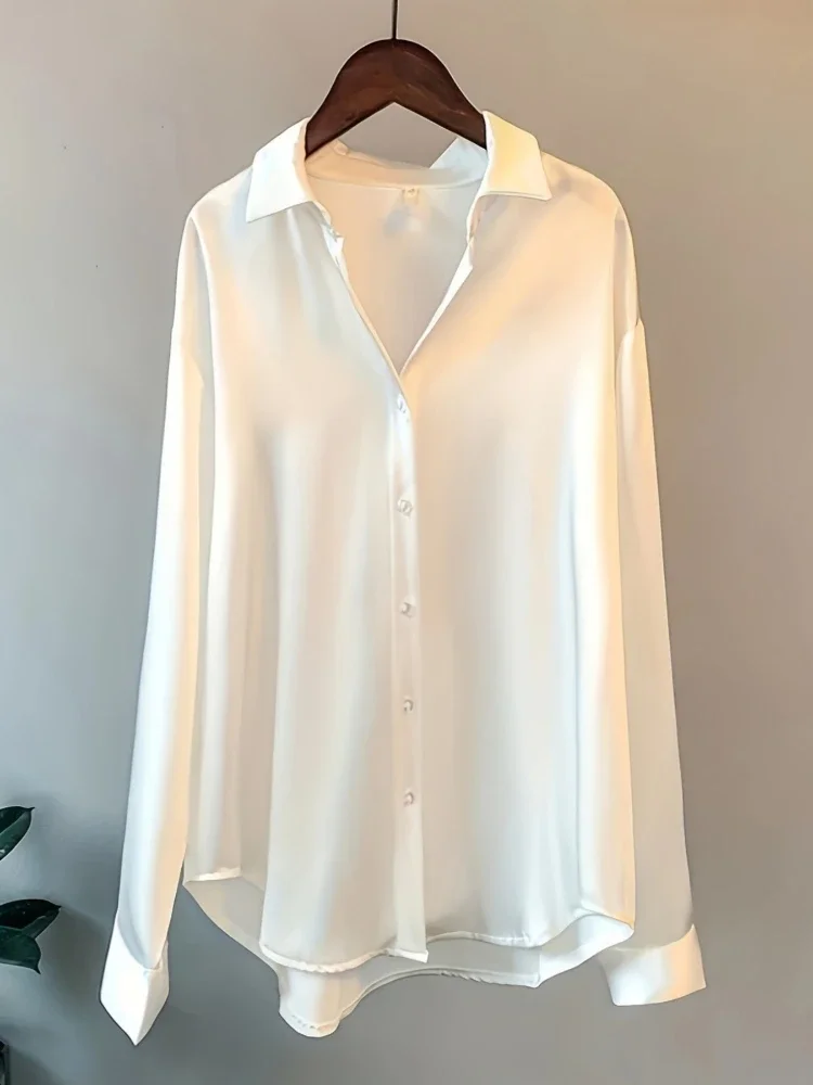 Plus Size Shirts 2025 Loose Ca - Women'S Formal Wear Blouse reseña y precio
