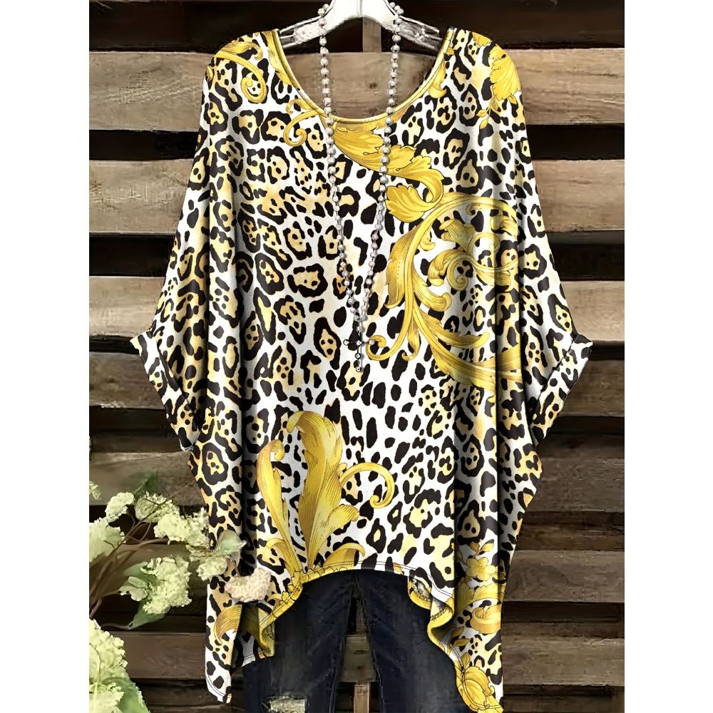 Women's Fashion Animal Print T - Women'S Formal Day Wear reseña y precio