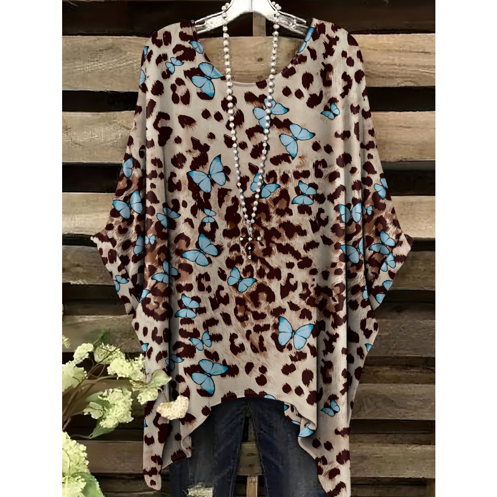 Women's Fashion Animal Print T - Women'S Formal Day Wear reseña y precio
