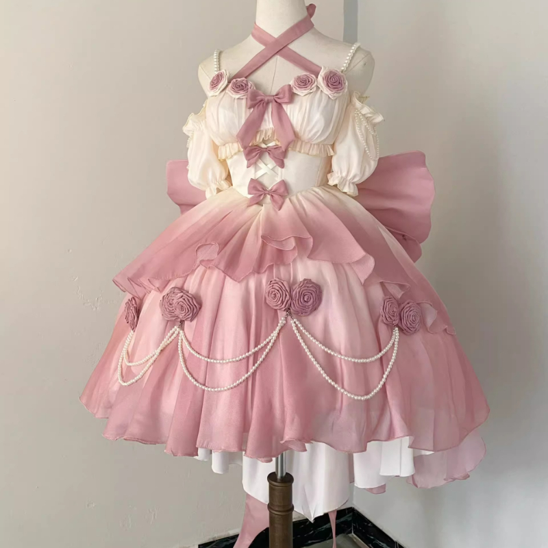 Retro Victorian Lolita Dress E - Victorian Women'S Formal Wear reseña y precio