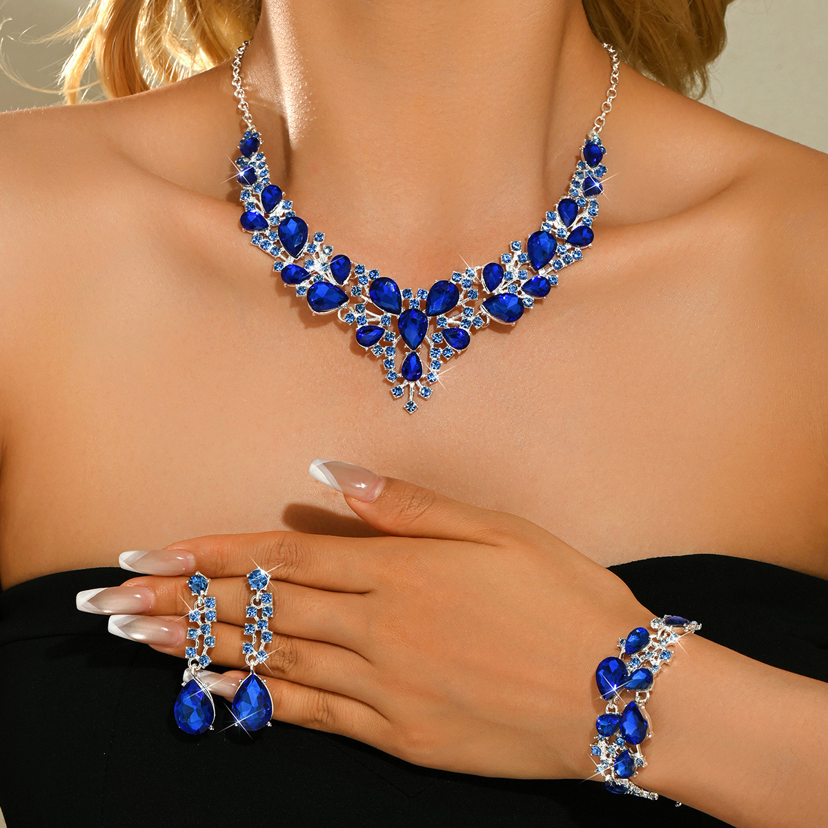 Fashion 3pcs Set Alloy Jewelry - Formal Wear Jewelry For Women reseña y precio