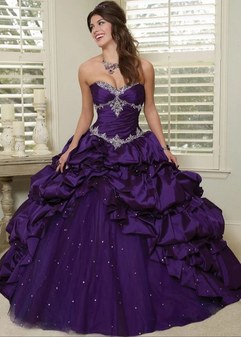 Gothic Purple Wedding Dress Cr - Victorian Women'S Formal Wear reseña y precio