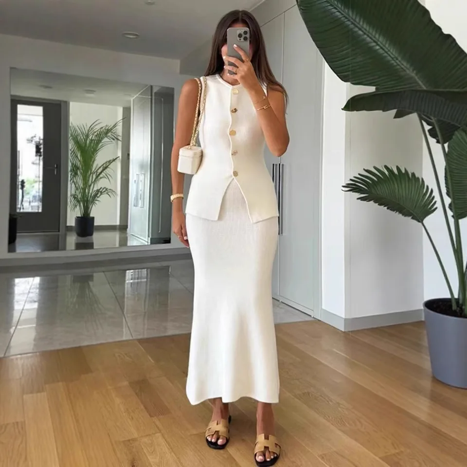Round-neck Single-breasted Sle - Women'S Formal Day Wear reseña y precio