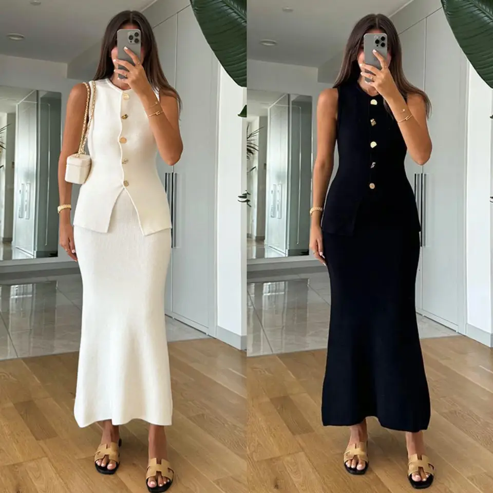 Round-neck Single-breasted Sle - Women'S Formal Day Wear reseña y precio