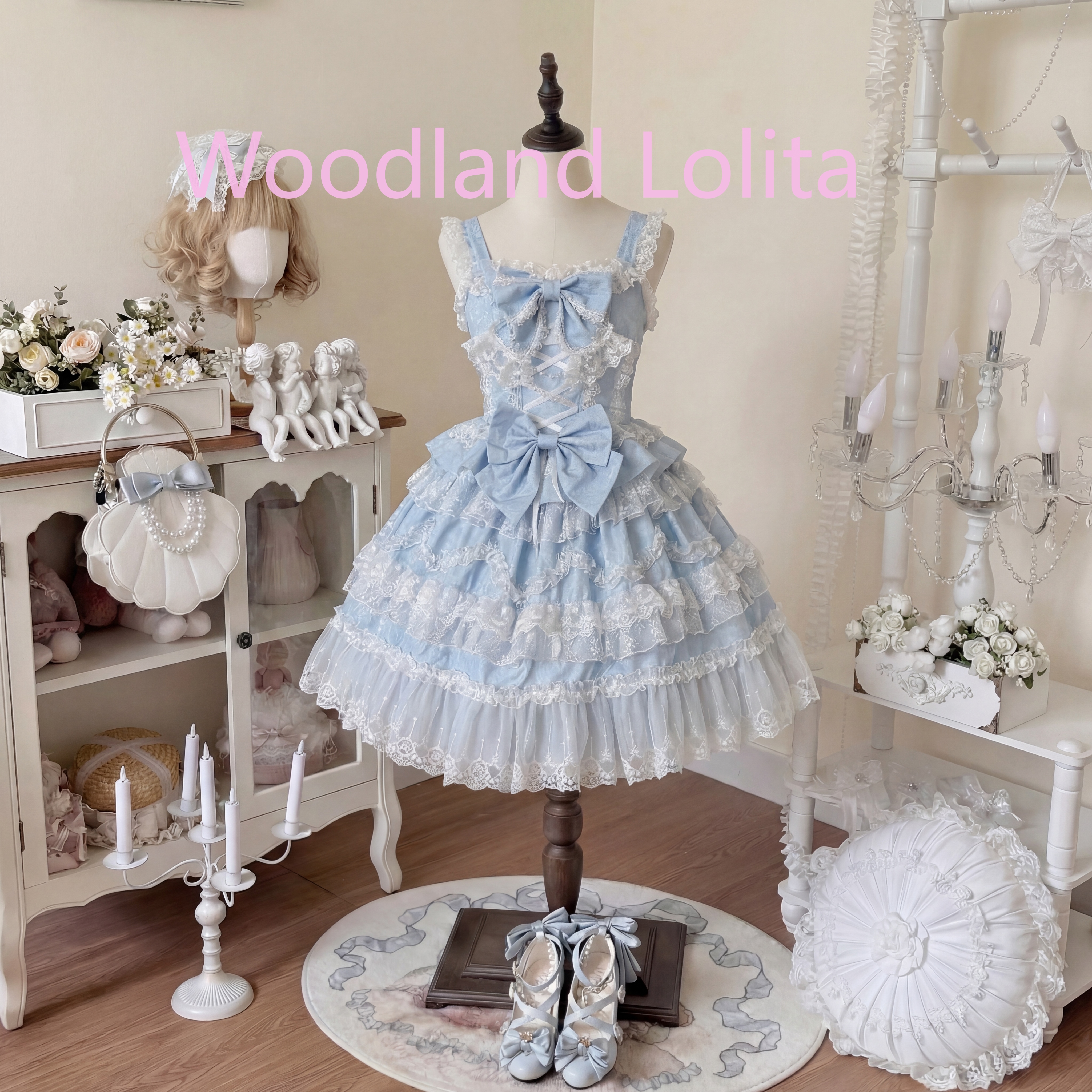 Lolita Jsk Gorgeous Flower Wed - Victorian Women'S Formal Wear reseña y precio