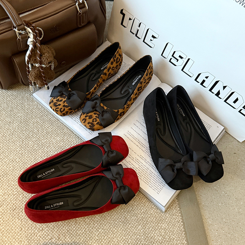 Multi-Color Suede Ballet Flats - Formal Women Daily Wear Shoes reseña y precio