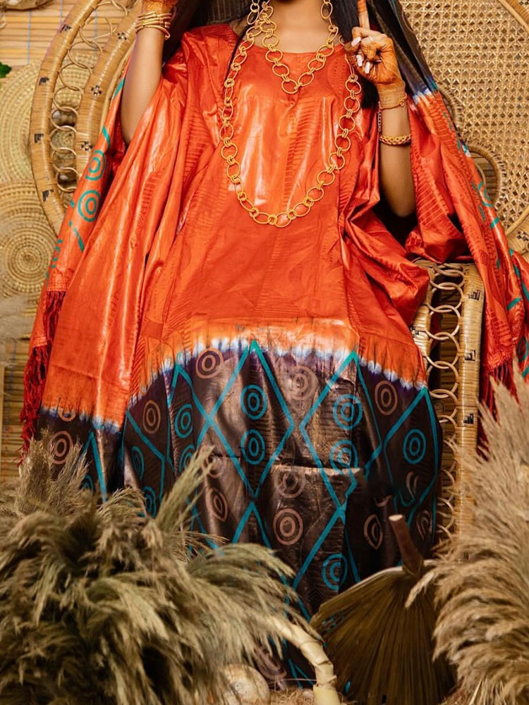 African Printed Gown: Evening  - Women Formal Wear For Plus Size reseña y precio