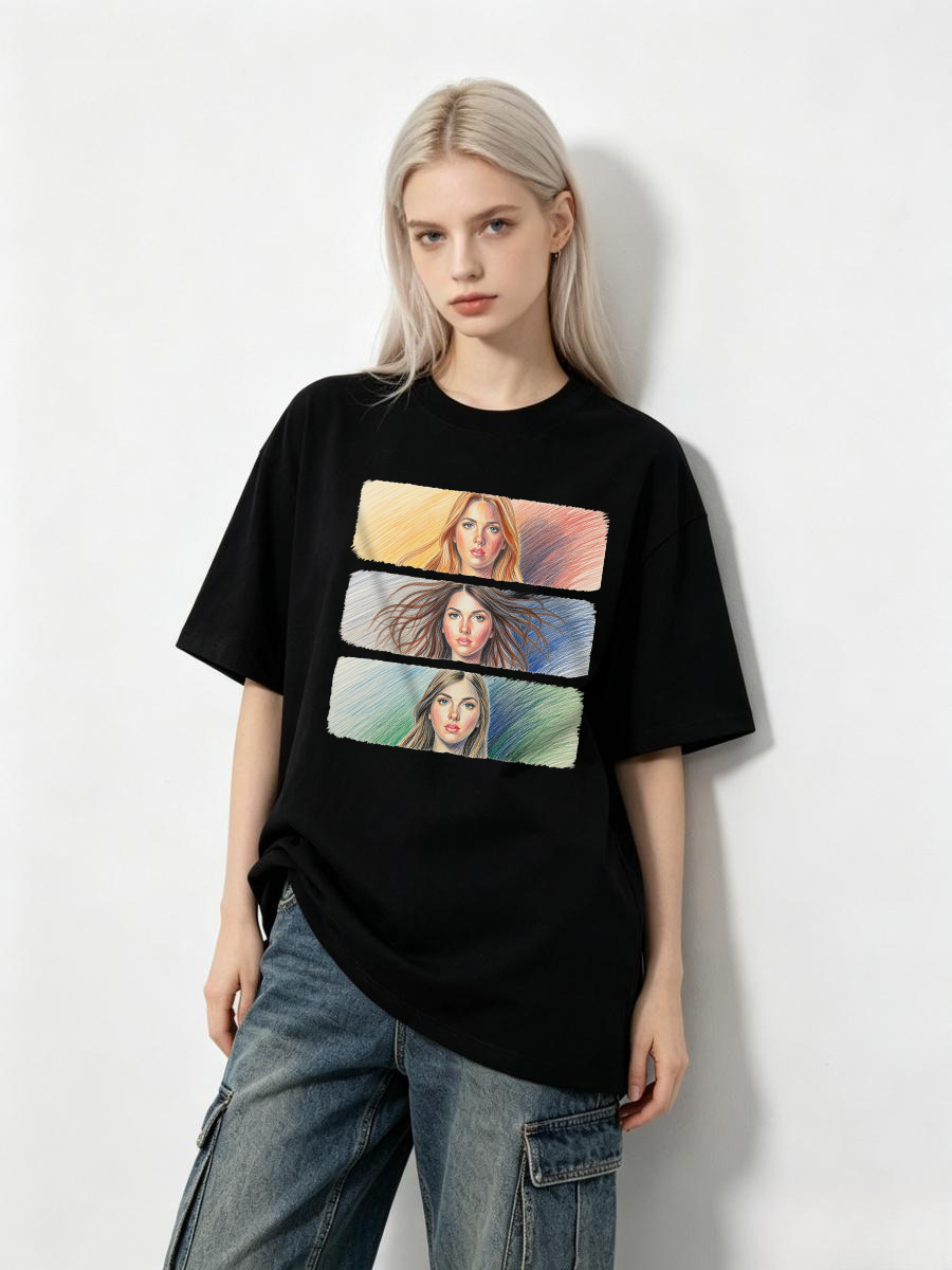 T Shirts Neon Print Bright Flu - Women'S Formal Evening Wear Tops reseña y precio