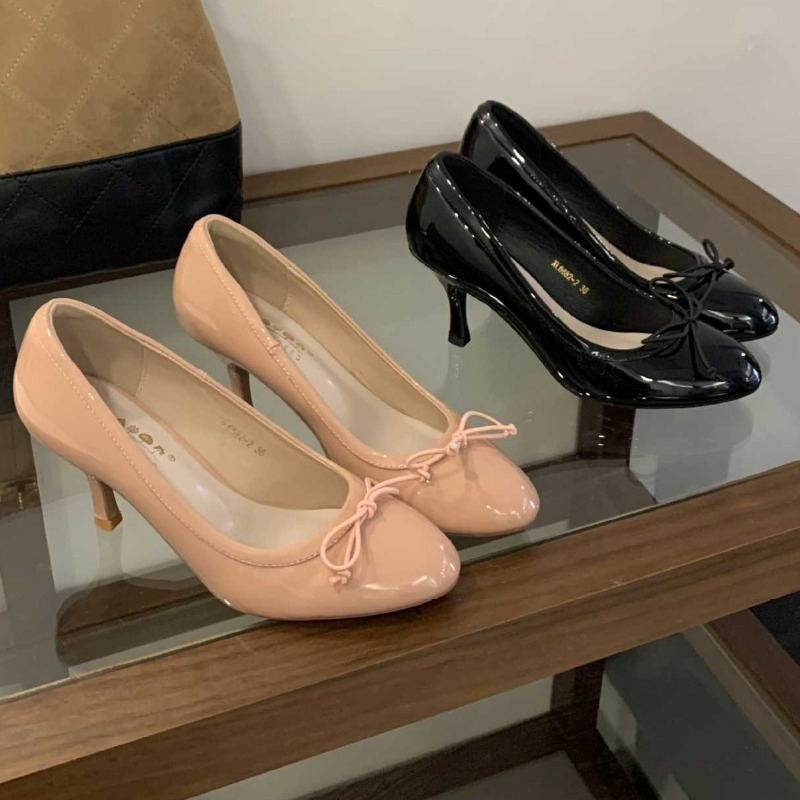 Elegant Patent Leather High He - Women Formal Wear For Office reseña y precio