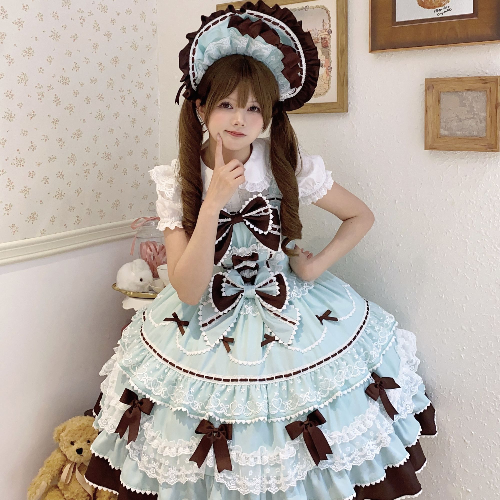 Lolita Dress Cute Jsk Suspende - Victorian Women'S Formal Wear reseña y precio