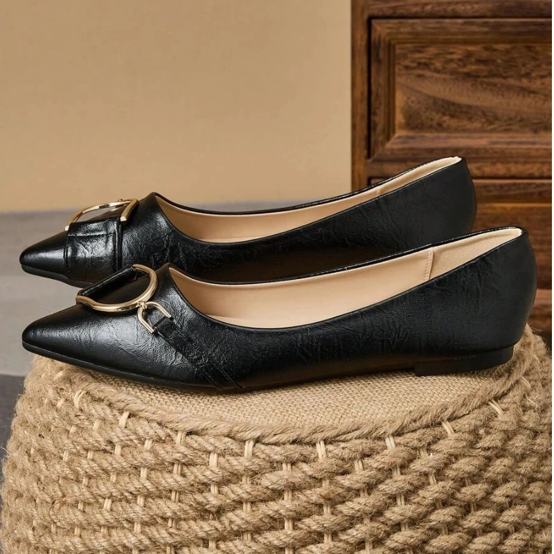 Elegant Women’s Black Pointed  - Formal Women Daily Wear Shoes reseña y precio