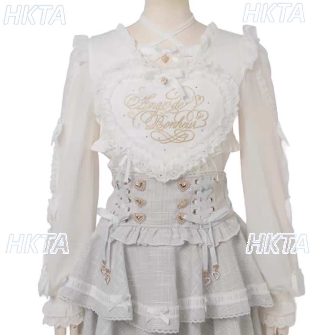 Japanese New Sweet Cute Pink W - Women'S Formal Wear Blouse reseña y precio