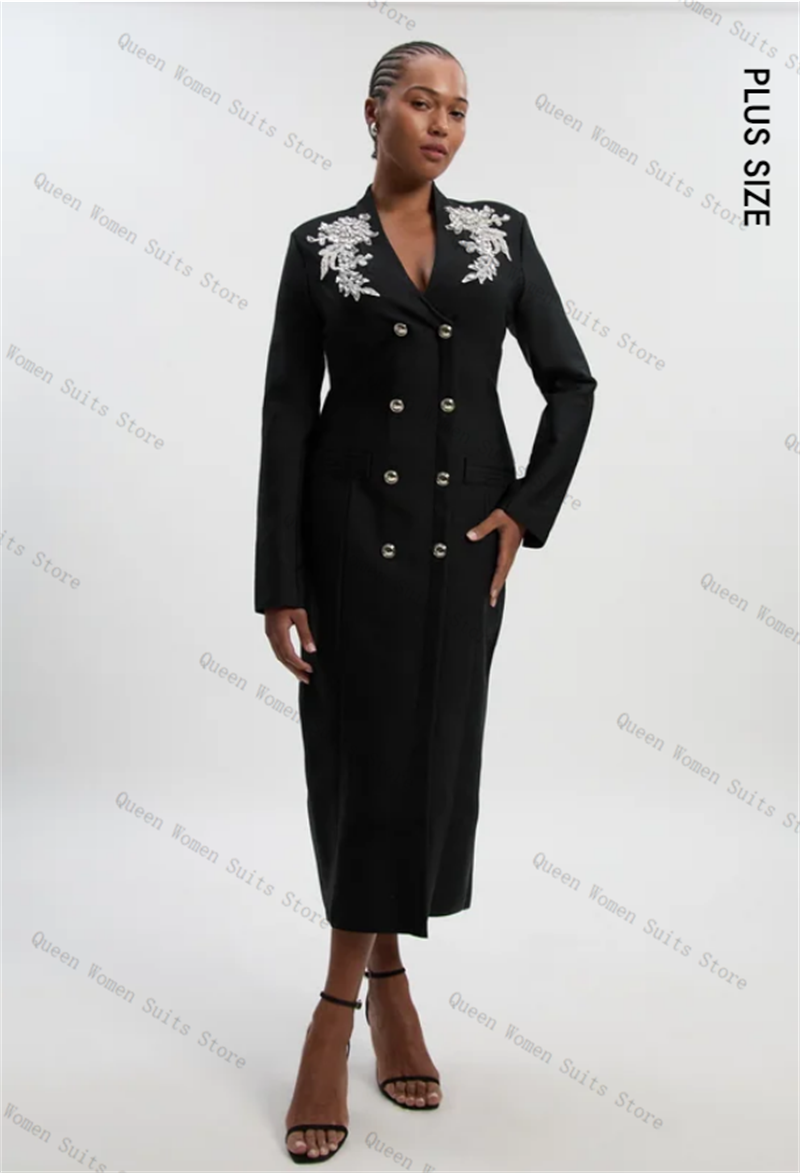 Black Cotton Women Suit 1 Piec - Women'S Formal Wear For A Wedding Guest reseña y precio