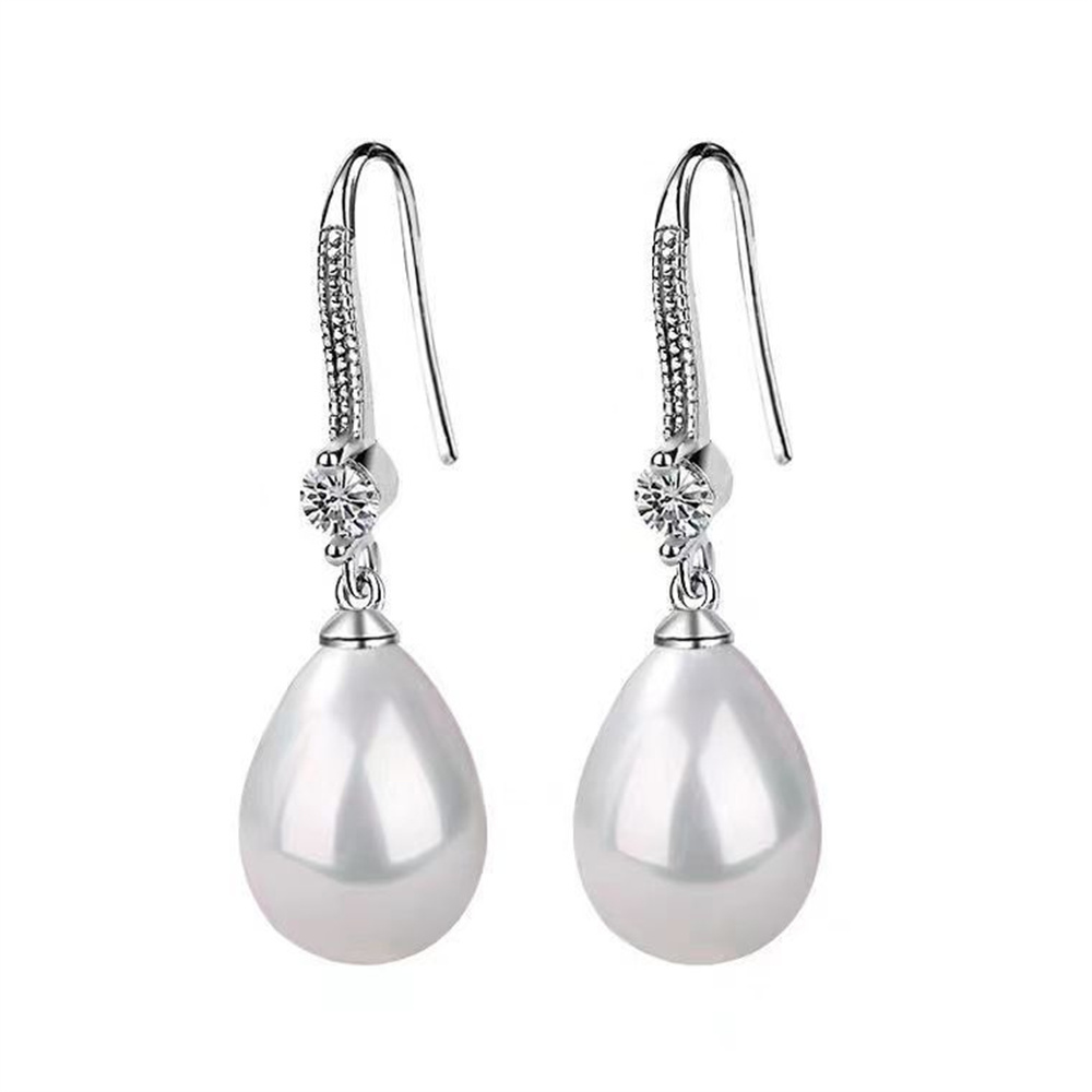 Imitation Pearl Earrings Light - Formal Wear Jewelry For Women reseña y precio